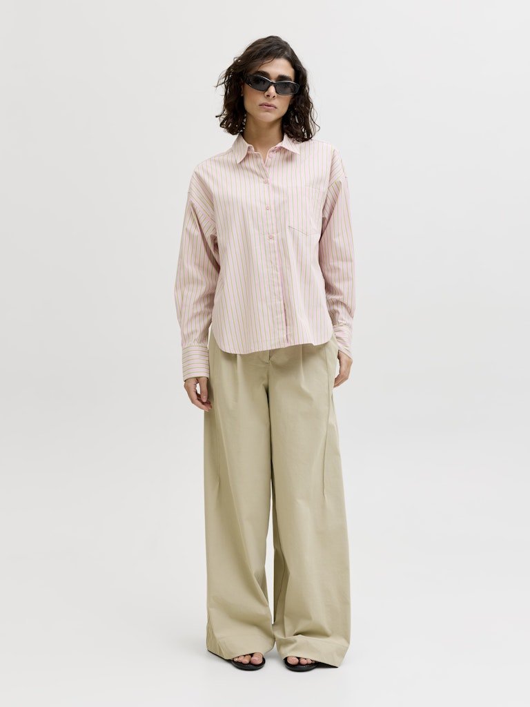 Jxjamie Ls Relaxed Poplin Shirt Noos van Pieces – Shirts voor dames | Meisjes Brugge