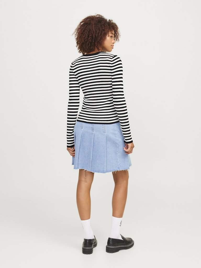 Pulls Jxjodi Tight Stripe Crew Neck Knit Noos van JJXX