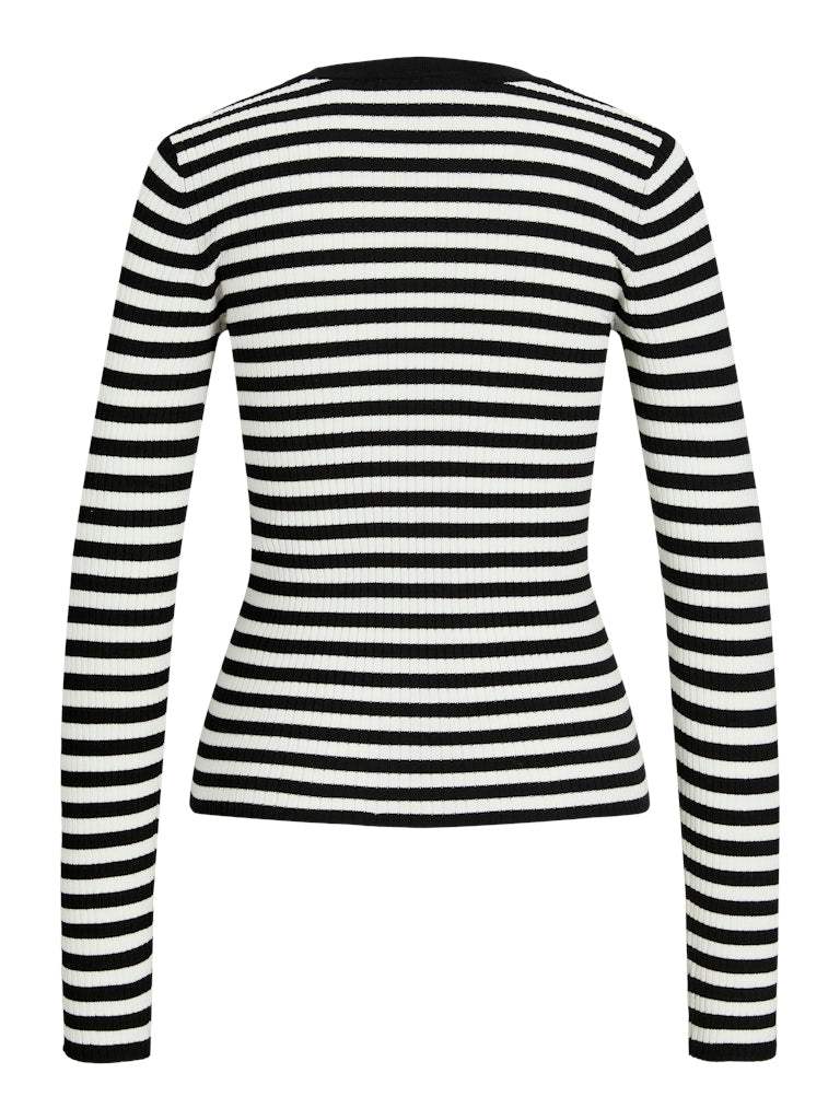 Pulls Jxjodi Tight Stripe Crew Neck Knit Noos van JJXX