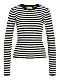 Pulls Jxjodi Tight Stripe Crew Neck Knit Noos van JJXX