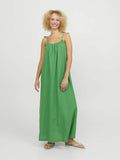 Medium Green Jurken - Jxkarla Linen Blend Long Dress van JJXX