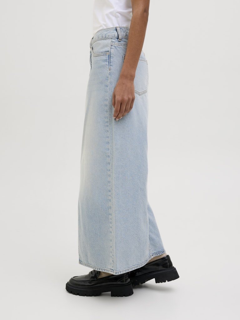 Jxlaura Hw Long Denim Skirt - koop Rokken van JJXX bij Meisjes Brugge