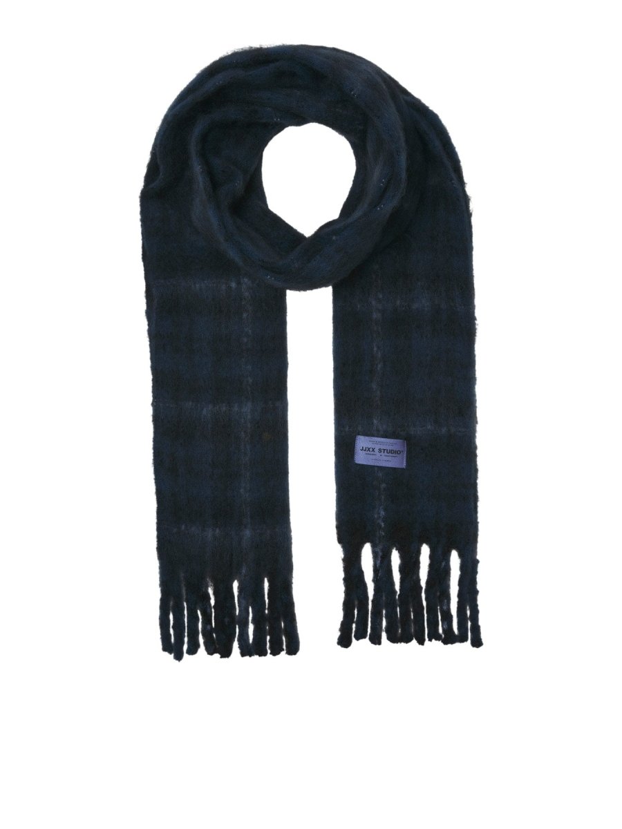 Naval Academy W. Blue check ONE SIZE Sjaals - Jxleslie Scarf - AW25 van JJXX