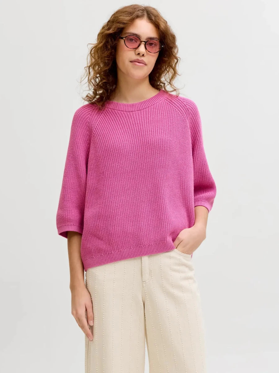 Jxmarge Twist Ss Crew Neck Knit van JJXX – Pulls voor dames | Meisjes Brugge
