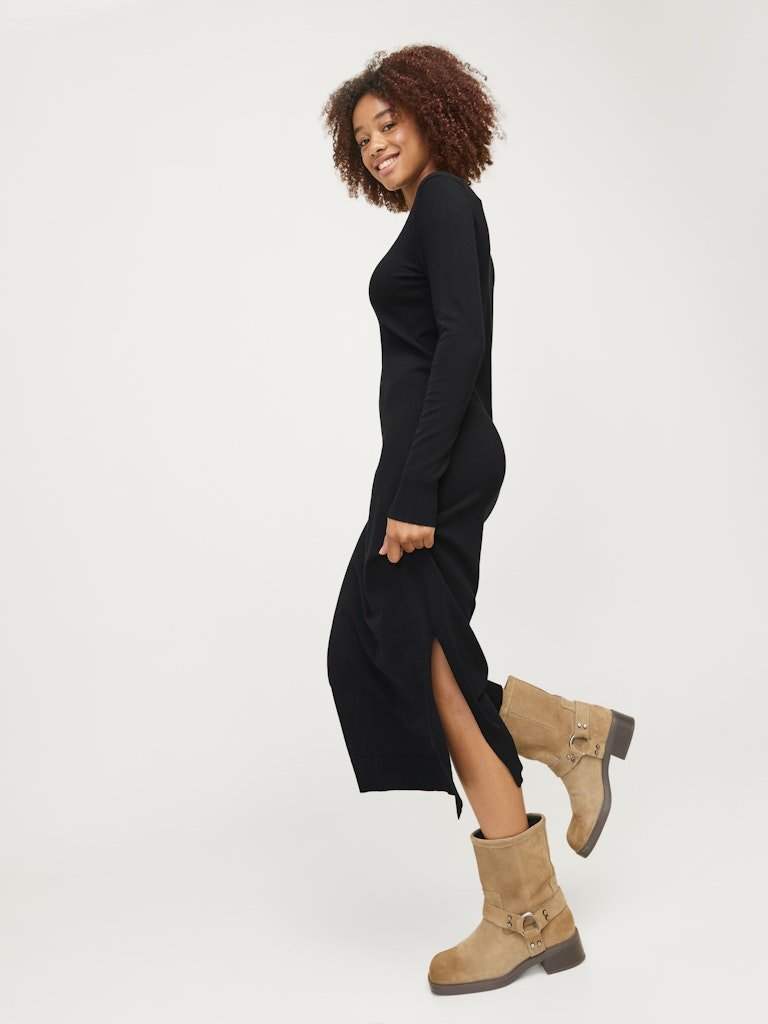 Jurken - Jxmarilyn Comfy Crew Neck Dress van JJXX