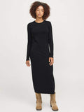 Black Fog Jurken - Jxmarilyn Comfy Crew Neck Dress van JJXX