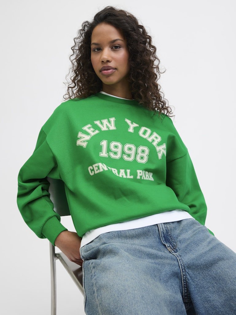 Jxmerle Rlx Short Ls Crew Sweater van JJXX – Sweaters voor dames | Meisjes Brugge