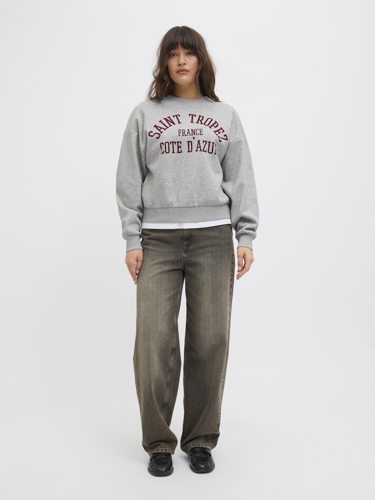Jxmerle Rlx Short Ls Crew Sweater van JJXX – Sweaters voor dames | Meisjes Brugge