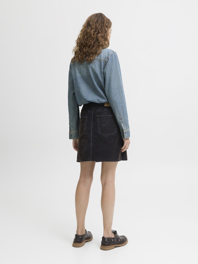 Rokken - Jxmia Flock Short Denim Skirt van JJXX