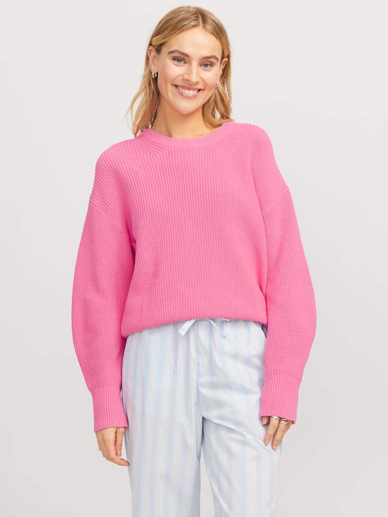 Jxmila Twist Crew Neck Knit Noos - SS25 van JJXX – Pulls voor dames | Meisjes Brugge