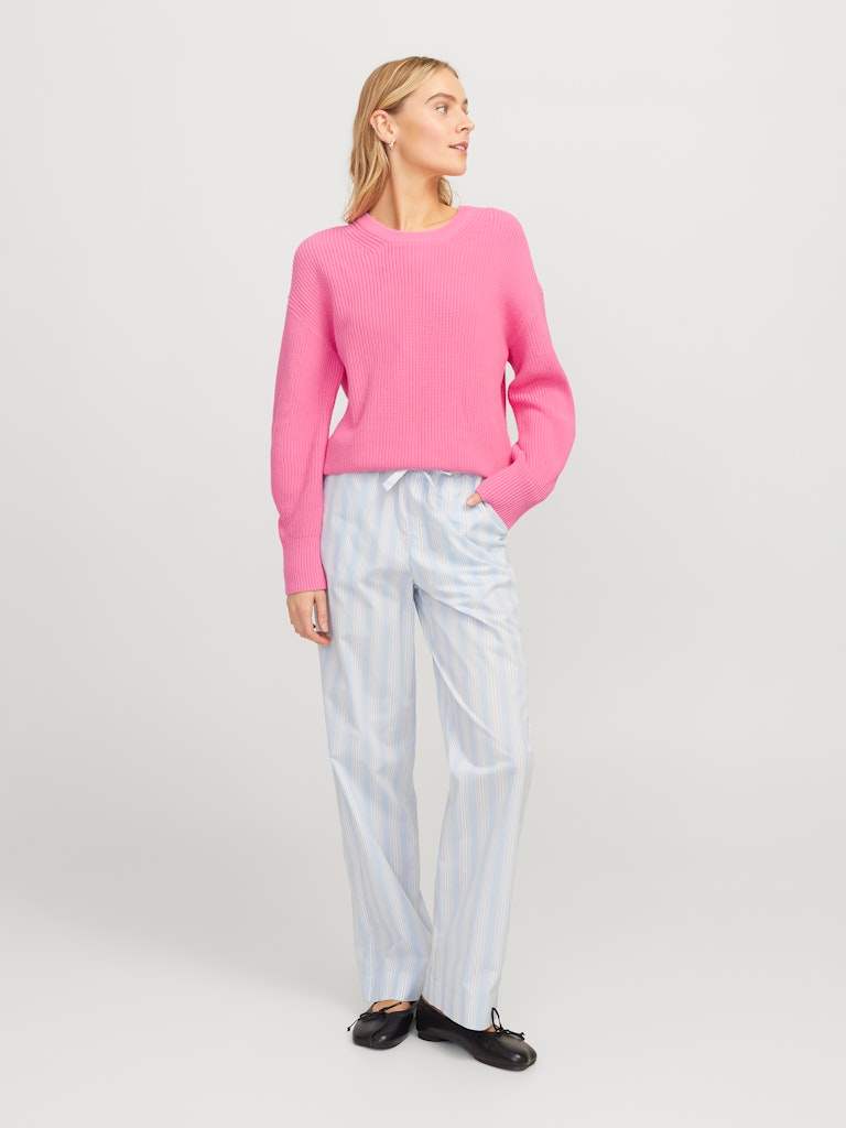 Jxmila Twist Crew Neck Knit Noos - SS25 van JJXX – Pulls voor dames | Meisjes Brugge