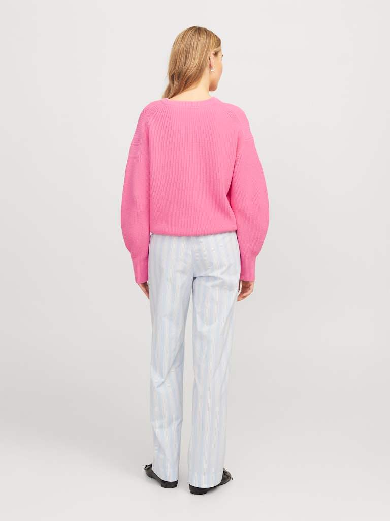 Jxmila Twist Crew Neck Knit Noos - SS25 van JJXX – Pulls voor dames | Meisjes Brugge