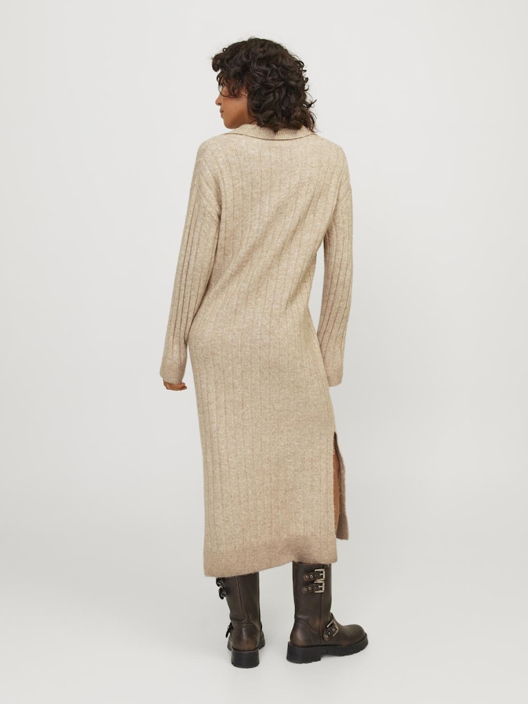 Jurken - Jxozzy Diverse Polo Neck Dress Knit van JJXX