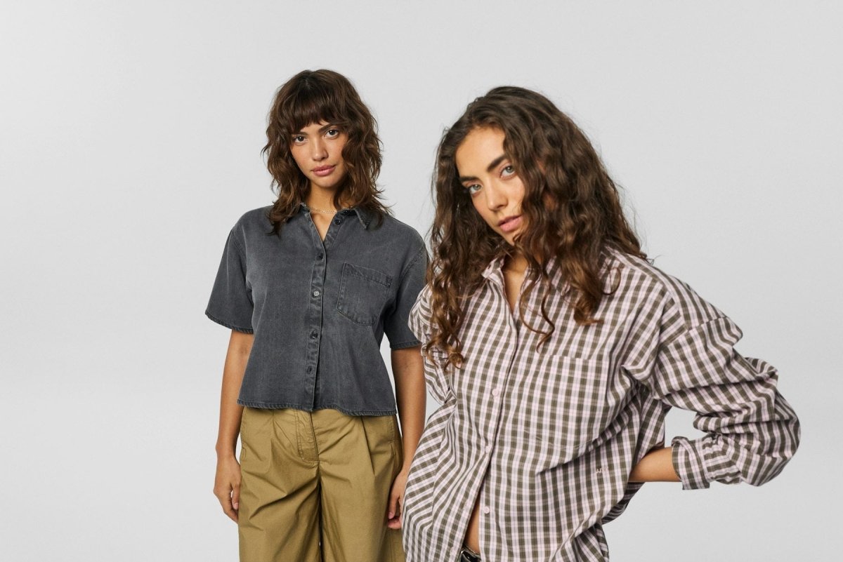 Shirts - Jxpaulina Ss Tencel Denim Shirt van JJXX