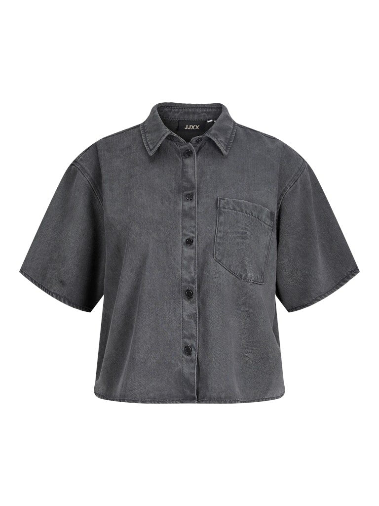 Shirts - Jxpaulina Ss Tencel Denim Shirt van JJXX