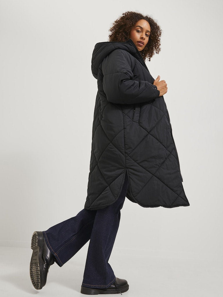 Jassen - Jxsienna Quilted Hood Jacket van JJXX