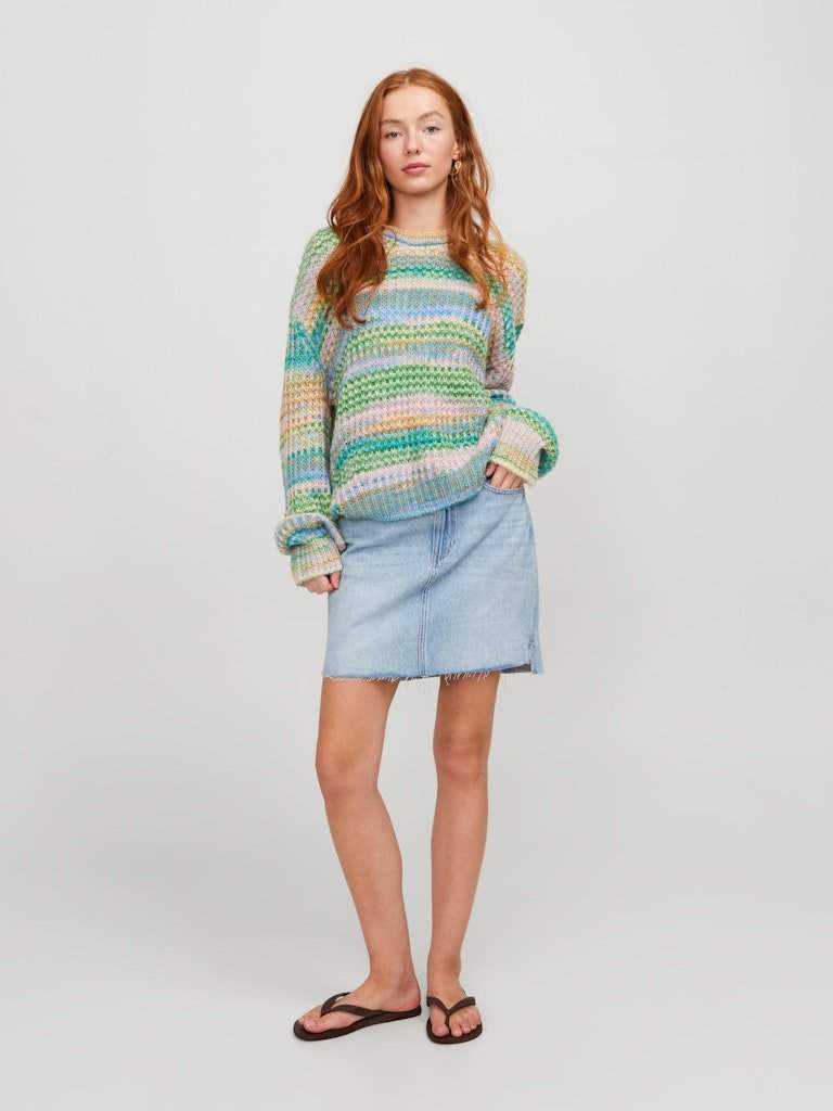 Pulls Jxsimone Space Dye Crew Neck Knit van JJXX