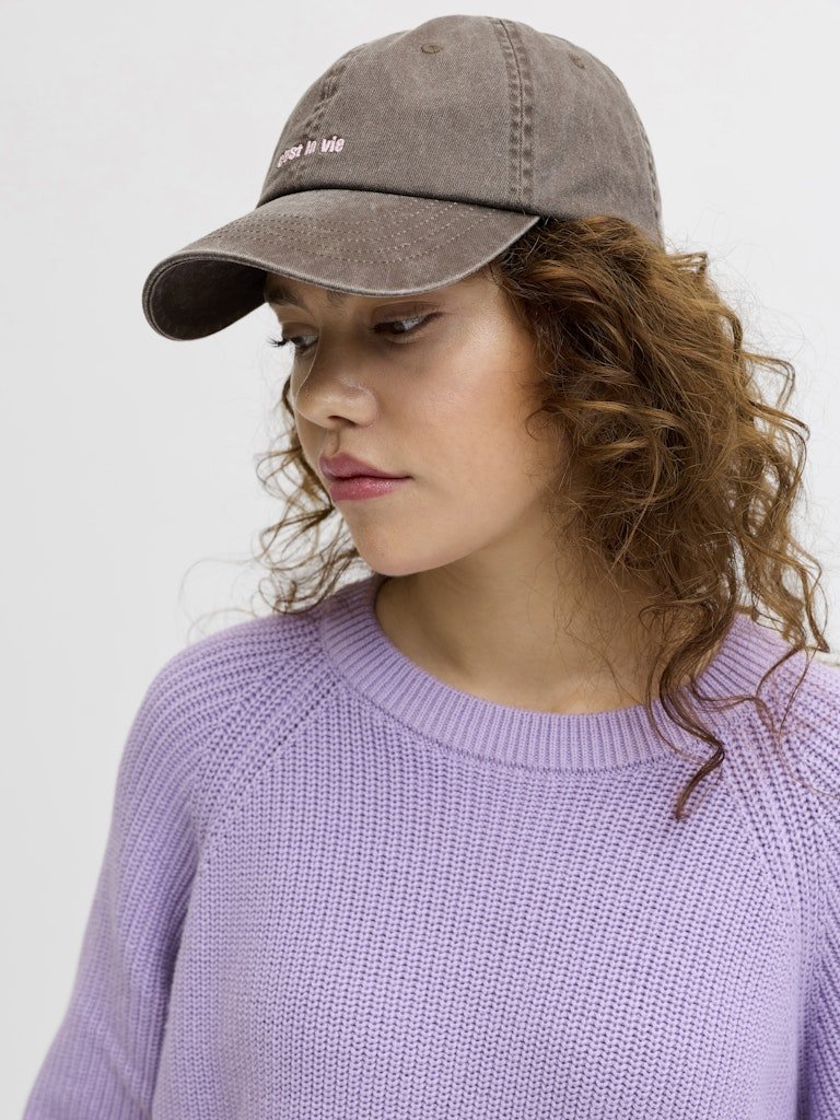 Petten - Jxsuzanne Washed Cap C'est la vie van JJXX