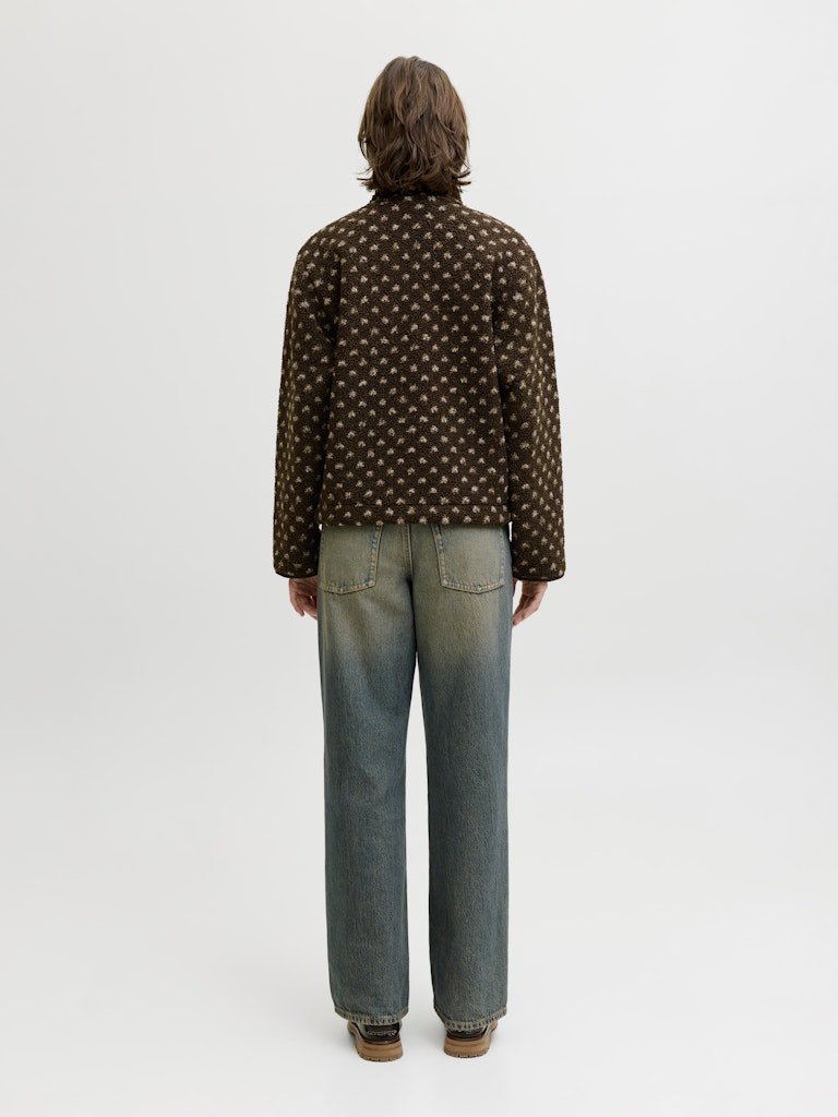 Jassen - Jxvera Half Zip Teddy Jacket van JJXX