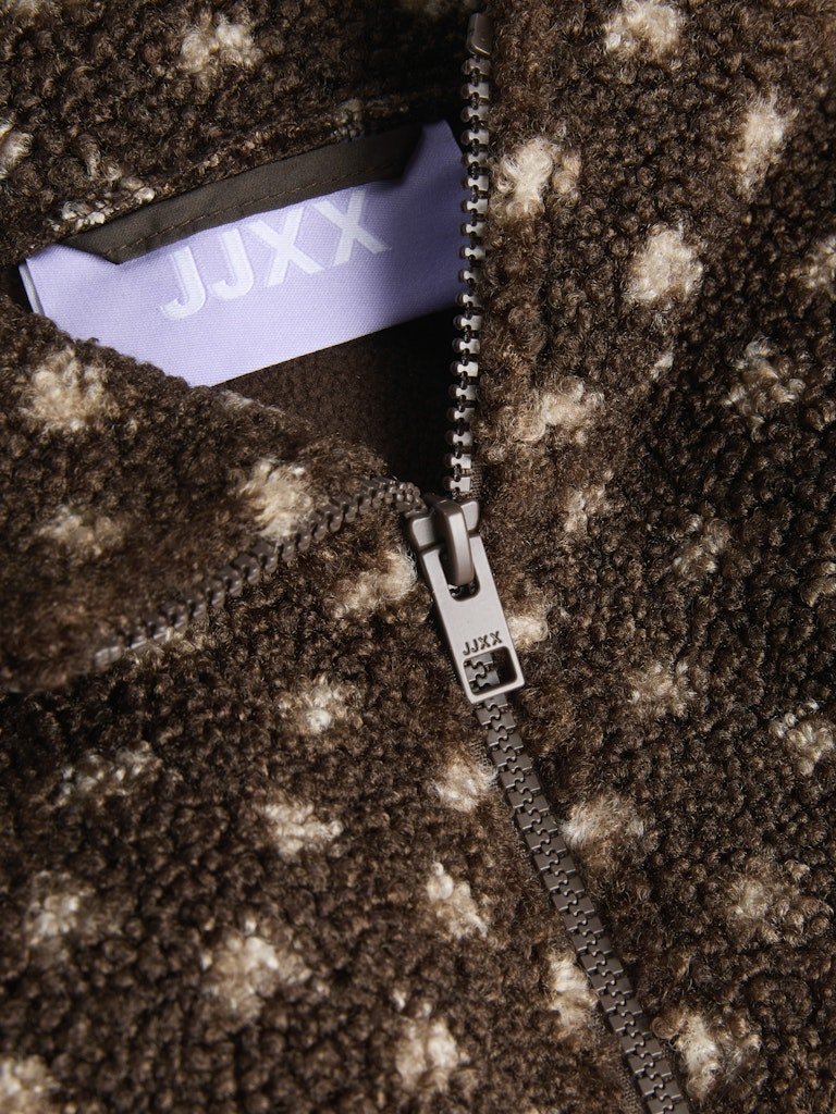 Jxvera Half Zip Teddy Jacket van JJXX – Jassen voor dames | Meisjes Brugge