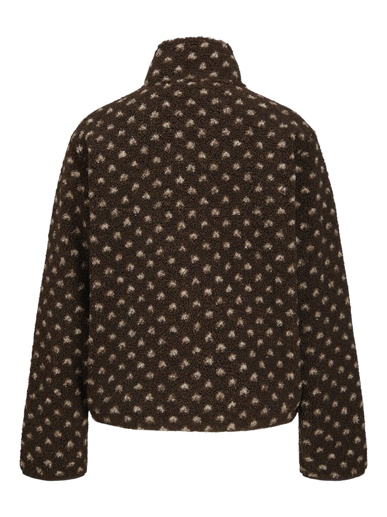 Jassen - Jxvera Half Zip Teddy Jacket van JJXX