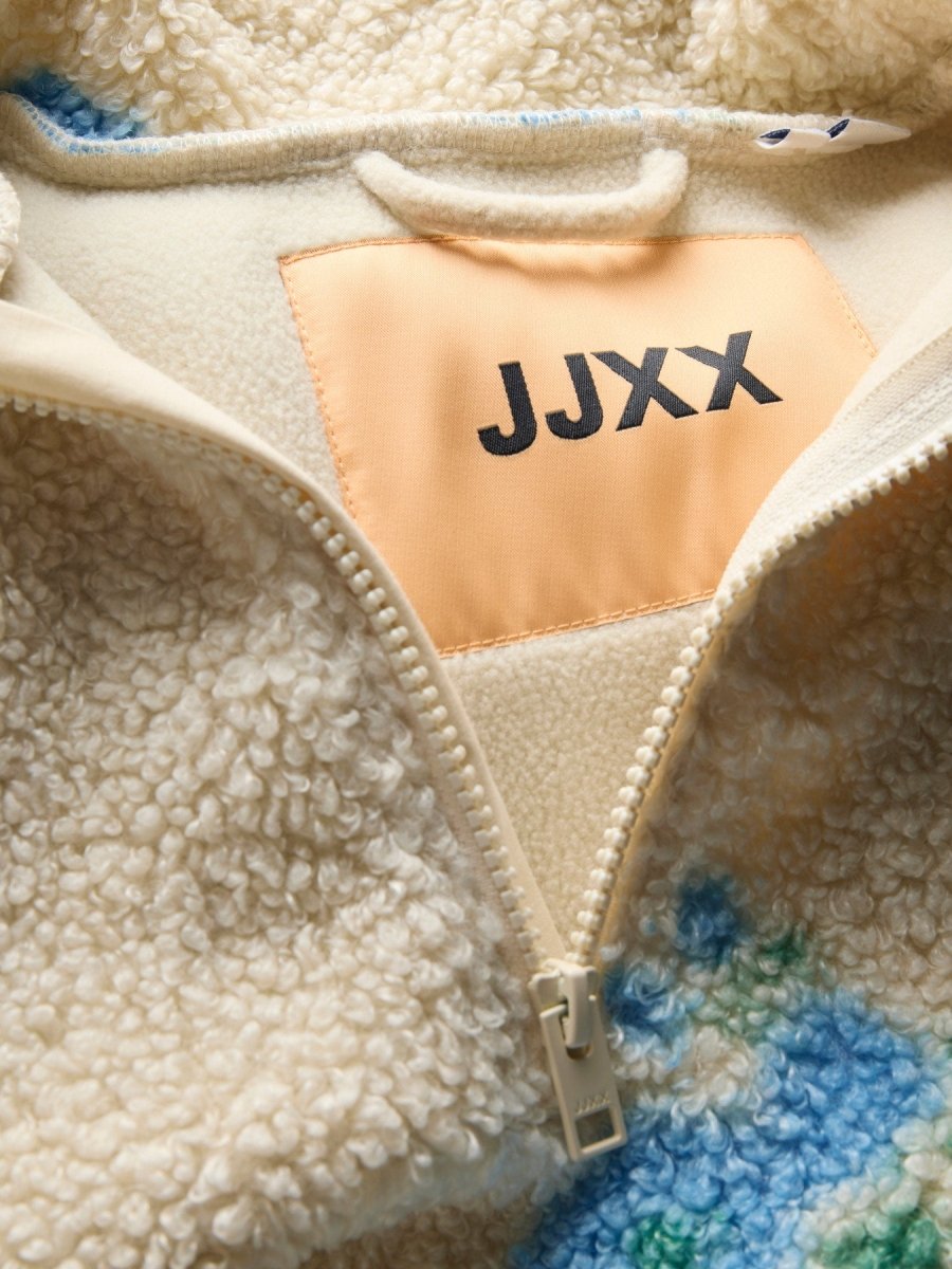 Jxvera Half Zip Teddy Jacket - SS26 van JJXX – Jassen voor dames | Meisjes Brugge