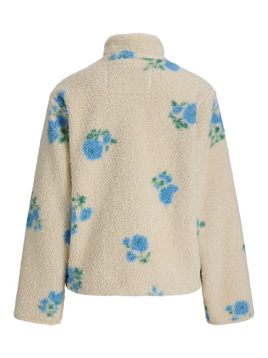 Jxvera Half Zip Teddy Jacket - SS26 van JJXX – Jassen voor dames | Meisjes Brugge