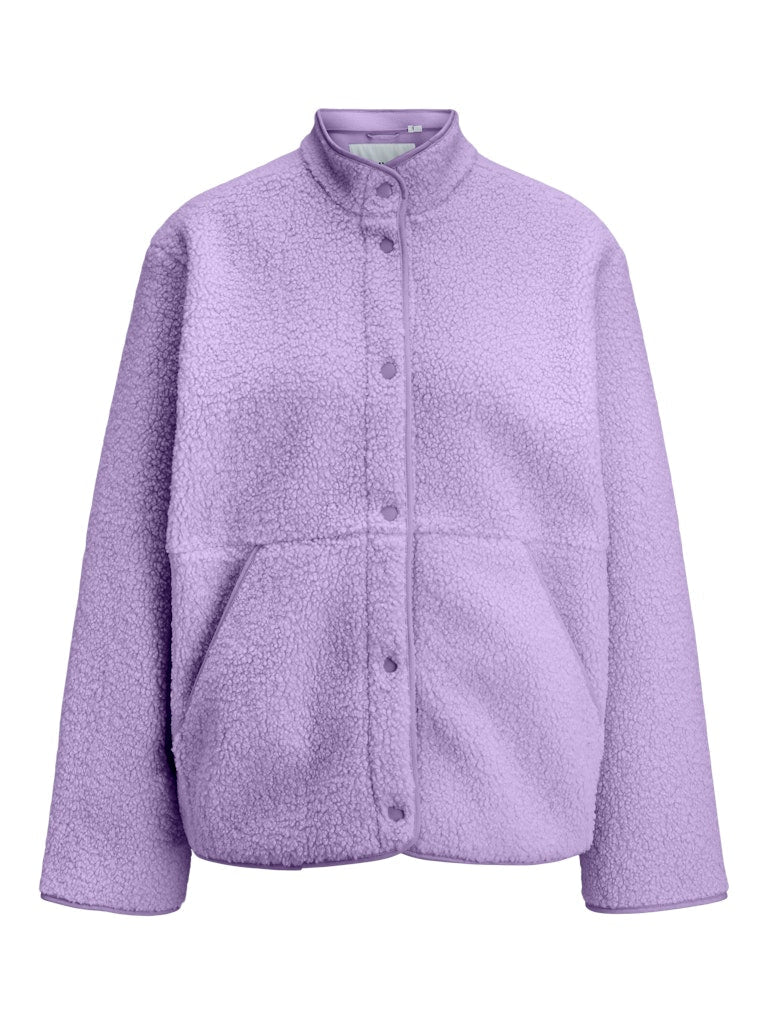 Purple Rose Jassen - Jxvera Teddy Jacket van JJXX