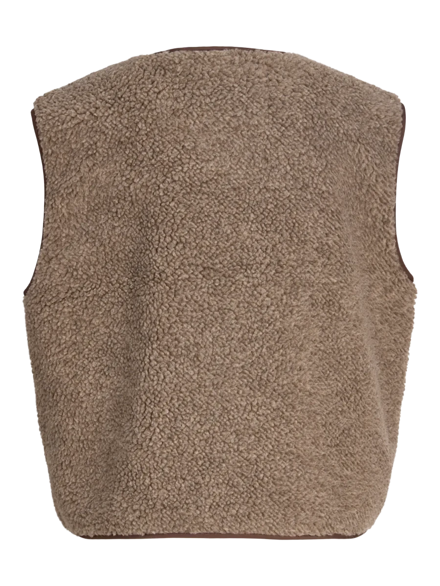 Jxvera Teddy Vest - AW26 van JJXX – Jassen voor dames | Meisjes Brugge