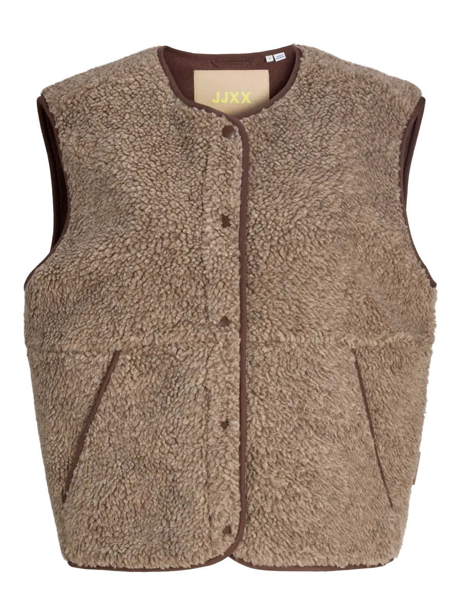Jxvera Teddy Vest - AW26 van JJXX – Jassen voor dames | Meisjes Brugge