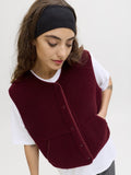 Cabernet Cardigans - Jxvera Teddy Vest van JJXX