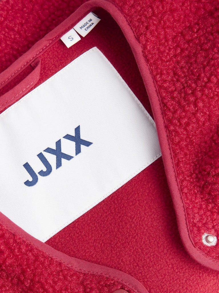 Jassen - Jxvera Teddy Vest SS26 van JJXX