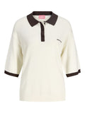 Pulls - Jxvilda Ss Polo Knit van JJXX