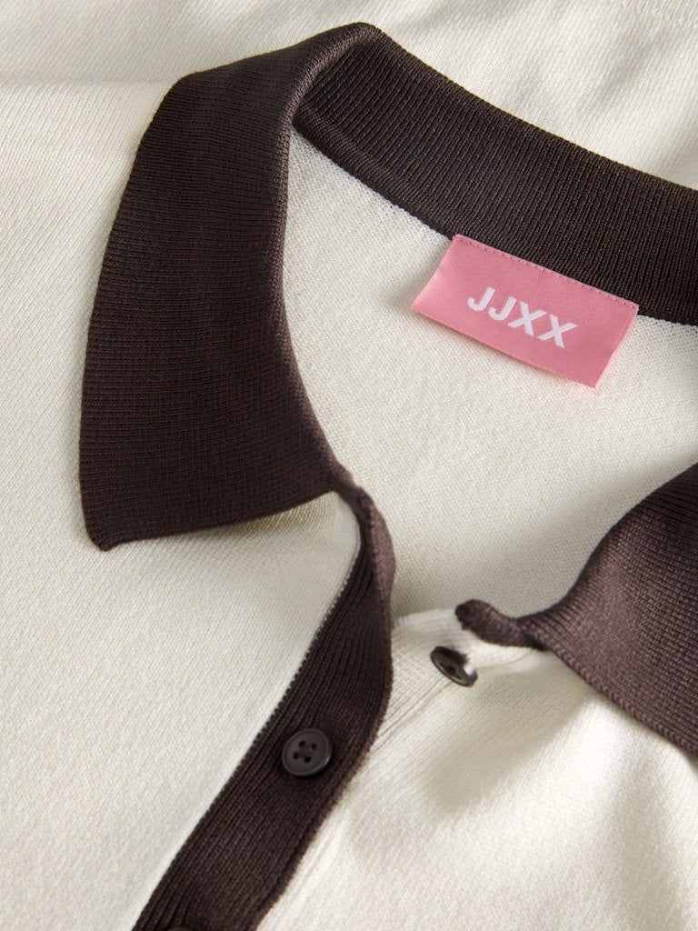 40% Jxvilda Ss Polo Knit van JJXX – Pulls voor dames | Meisjes Brugge