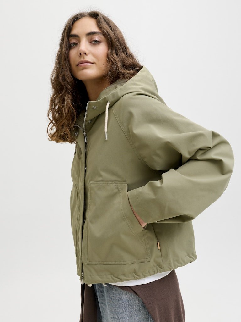 Aloe Jassen - Jxwilma Hood Jacket van JJXX