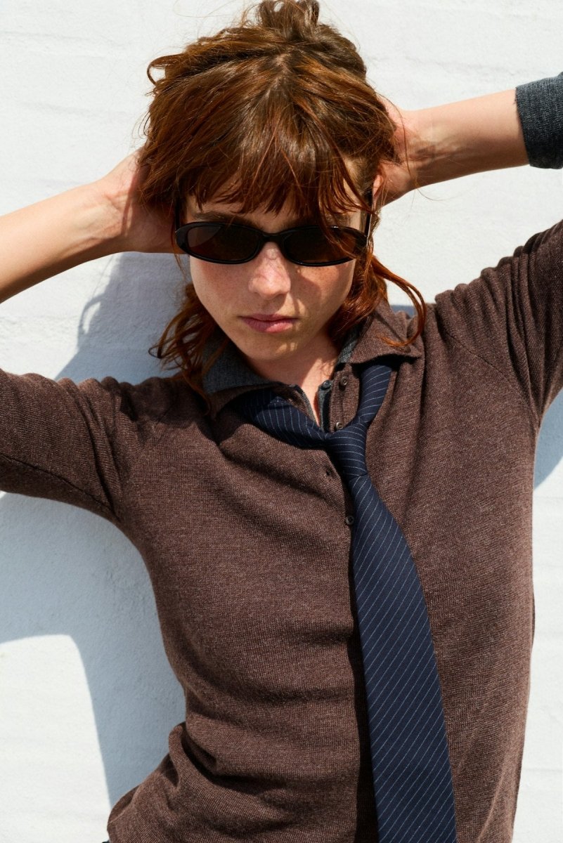 Pulls - Jxwren Wool Blend Polo Neck Knit van JJXX