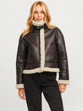 Jassen - Jxyolanda Pu Shearling Jacket van JJXX