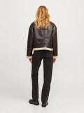 Jassen - Jxyolanda Pu Shearling Jacket van JJXX