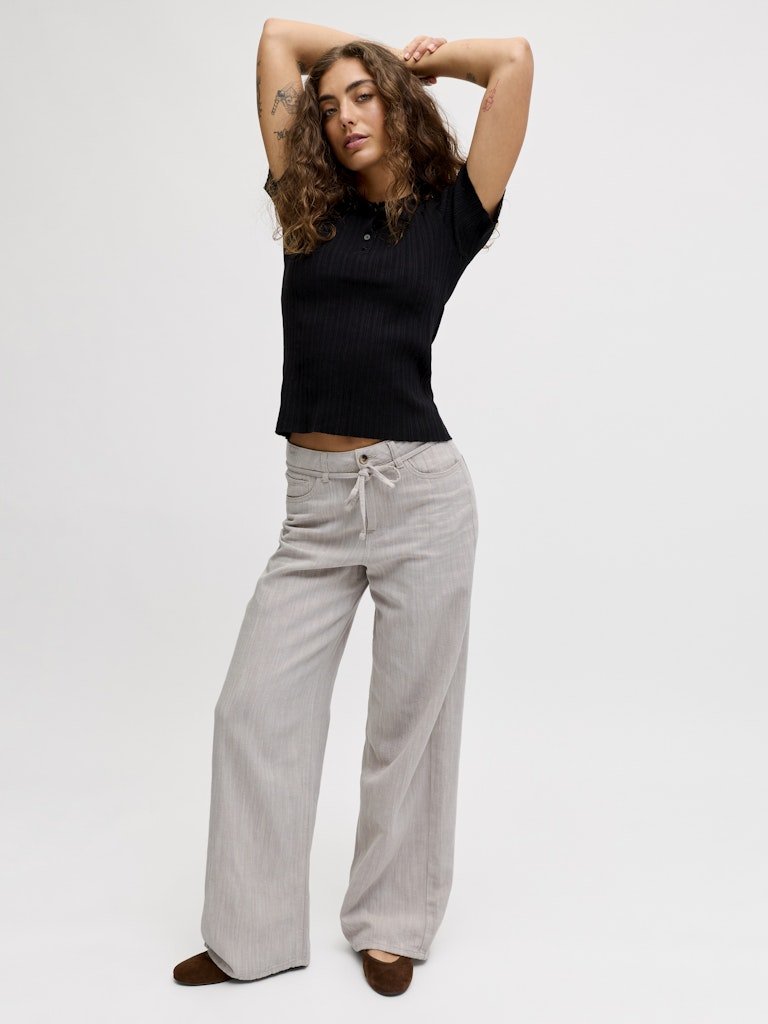 Broeken - Jxzoe Fika Wide Hw Pants van JJXX