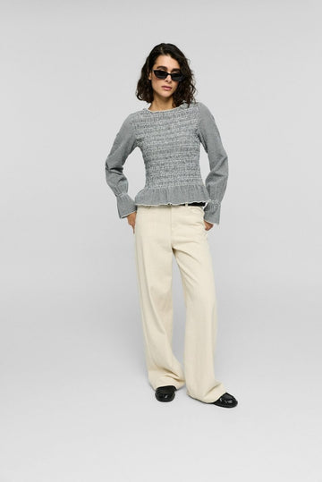 Broeken - Jxzoe Sille Wide Hw Pants van JJXX