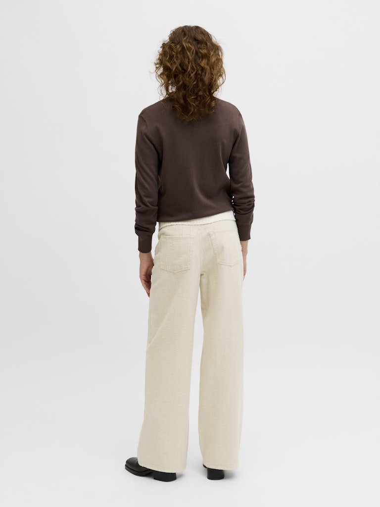 Broeken - Jxzoe Sille Wide Hw Pants van JJXX