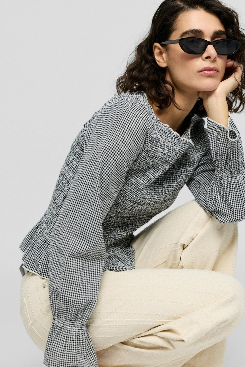 Broeken - Jxzoe Sille Wide Hw Pants van JJXX