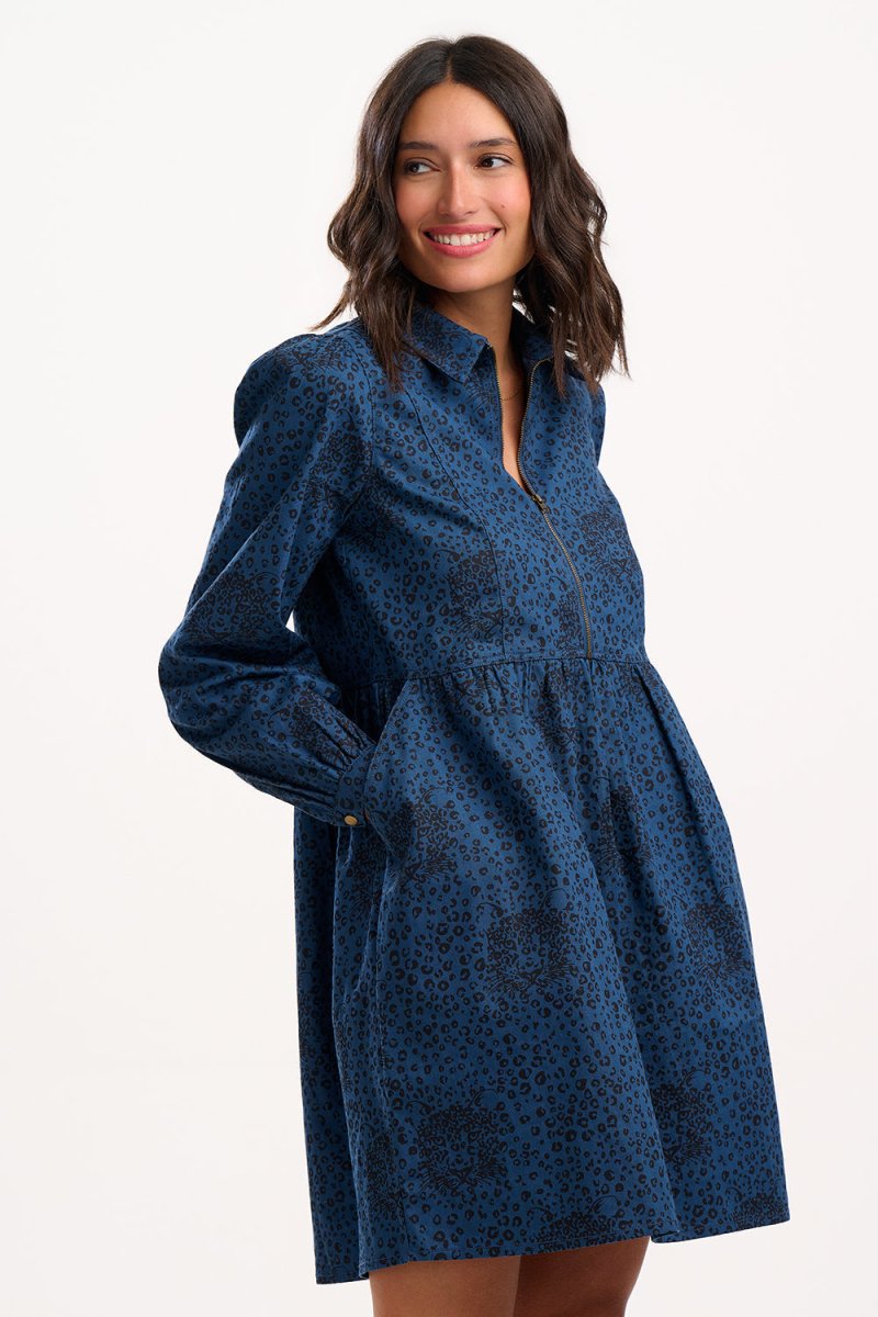 Jurken - Karen Mini Smock Dress van Sugarhill Boutique