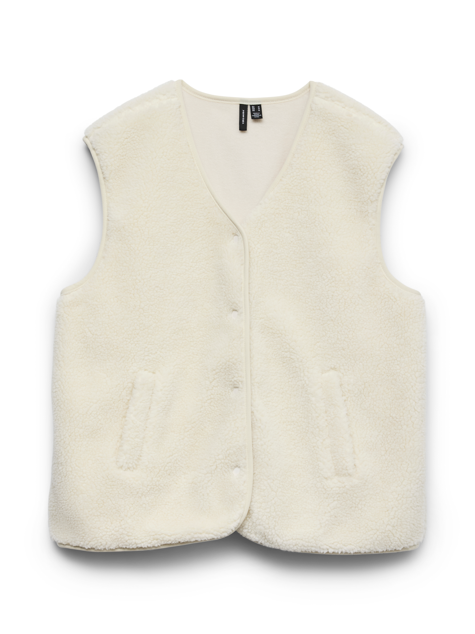 Cannoli Cream Cardigans - Vmjosefin Sl Teddy Gilet van Vero moda