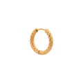 Hilly medium hoop gold K.SH.154.1 Juwelen - Label Kiki oorbel (per stuk) van Label Kiki