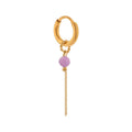 Princess chain hoop gold K.SH.51.1 Juwelen - Label Kiki oorbel (per stuk) van Label Kiki