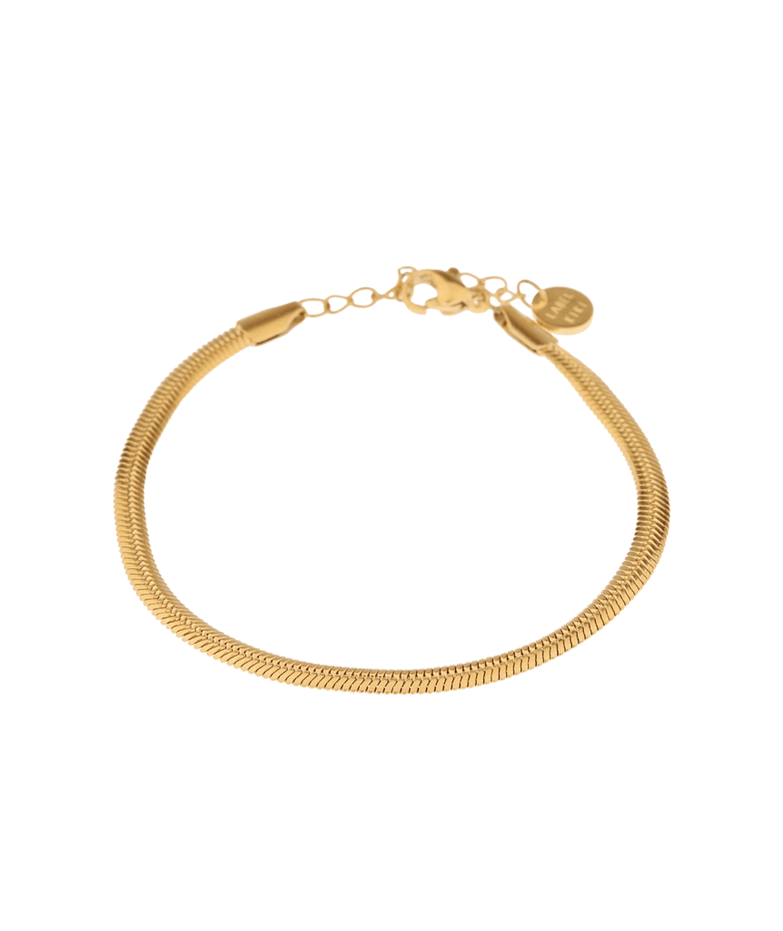 Smooth Snake Gold Bracelet K.SA.69.1 Juwelen - Label Kiki Armbandje van Label Kiki