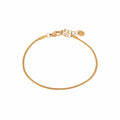 Baby smooth snake bracelet gold K.SA.108.1 Juwelen - Label Kiki Armbandje van Label Kiki