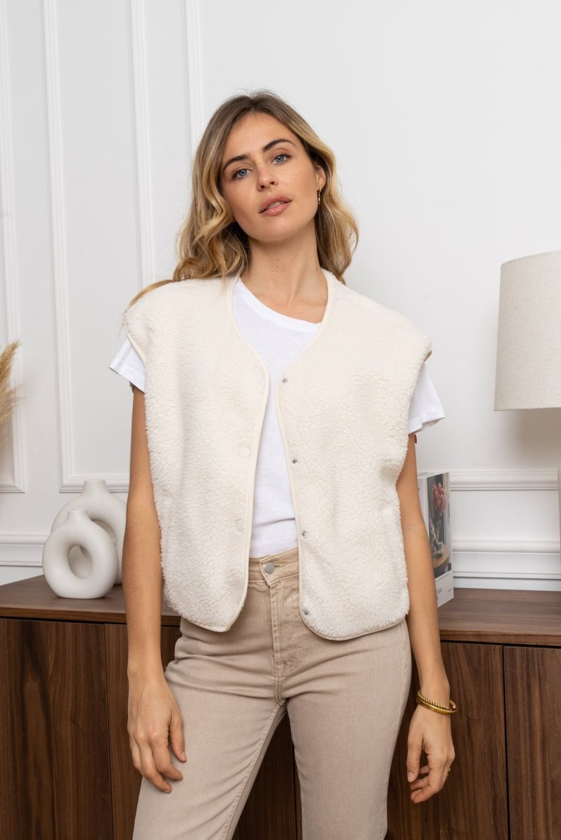 Lara Teddy Vest 4 van Meisjes – Cardigans voor dames | Meisjes Brugge