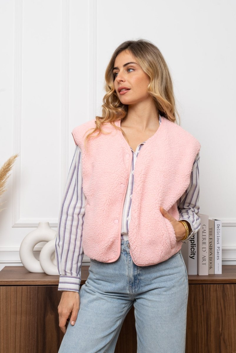Lara Teddy Vest 4 van Meisjes – Cardigans voor dames | Meisjes Brugge